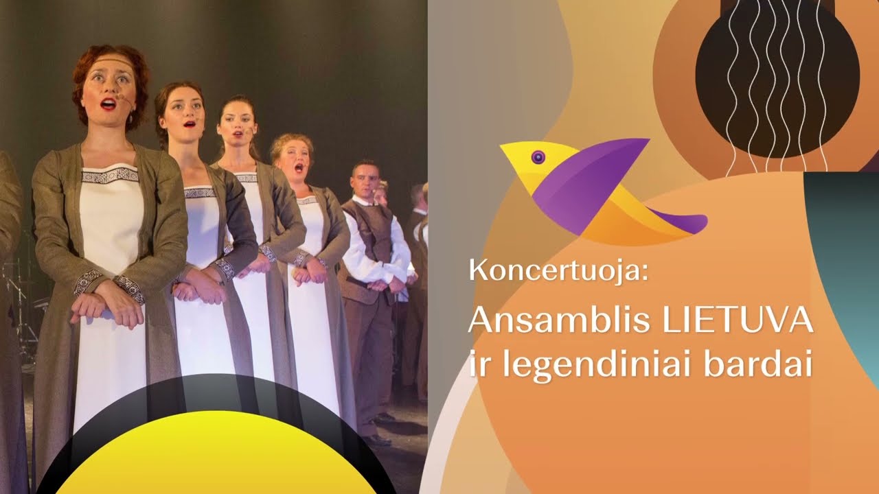 Koncertas „Dainuoju Tau gyvenimą“ su ansambliu „Lietuva“ ir legendiniais bardais