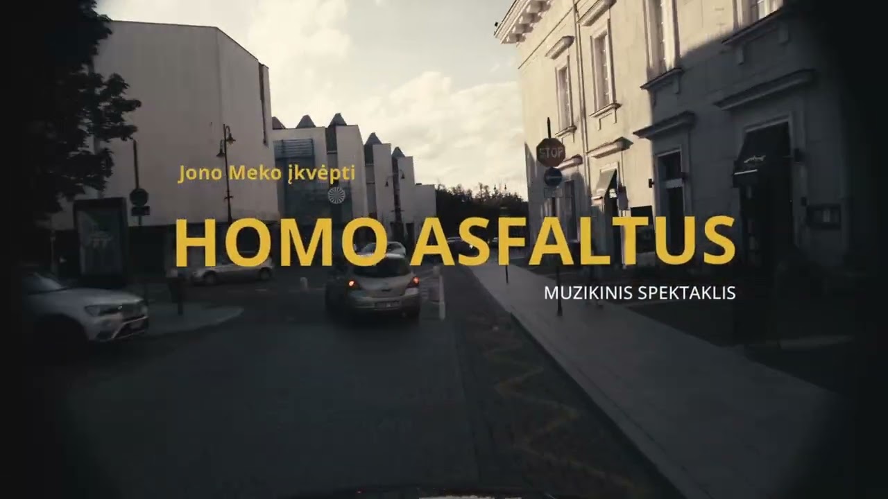 Muzikinis spektaklis HOMO ASFALTUS | Įkvėpti Jono Meko | Ansamblis LIETUVA 2026