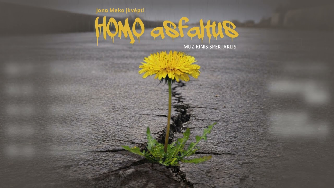 Muzikinis spektaklis HOMO ASFALTUS | Ansamblis LIETUVA 2026